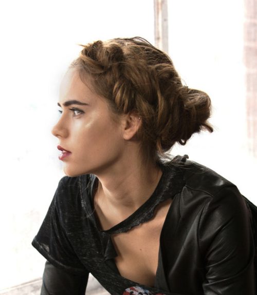 A Woman Looking At The Camera